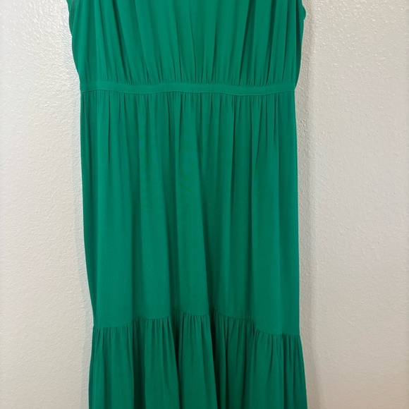 Green Tiered Maxi Dress Size XL, gf by Geren Ford - Picture 5 of 13